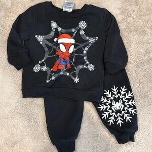 12-18M Spider-Man Christmas outfit